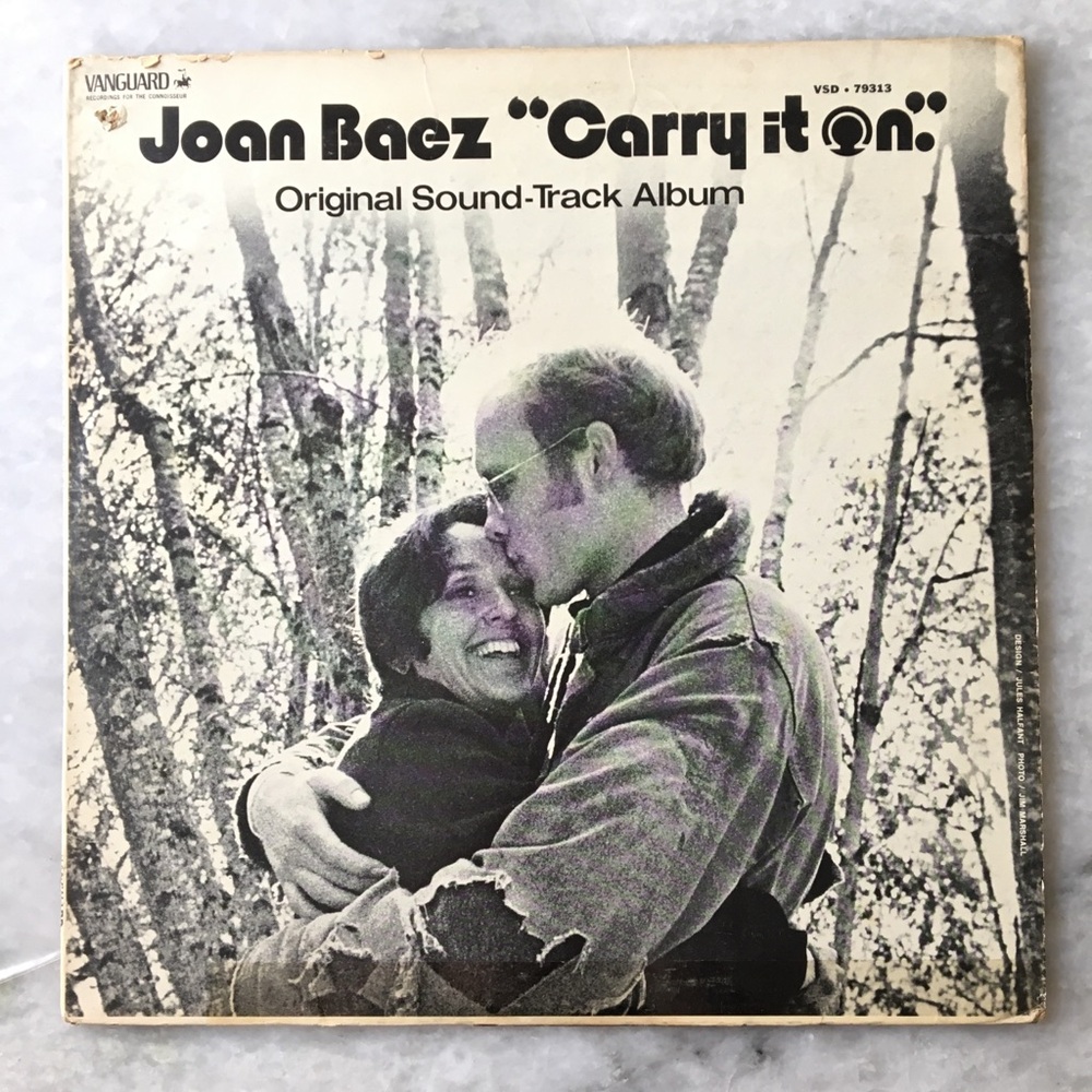 Joan Baez 'Carry It On' Soundtrack Album, featuring Bob Dylan and others 😎🎙🎼 - Picture 12 of 16